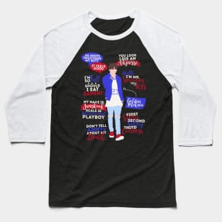 BTS Jungkook Quotes Baseball T-Shirt